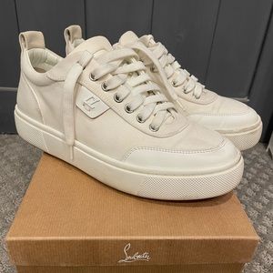 Ivory Simplerui Flat Calf Gomme/Toile Sneakers